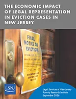 The Economic Impact of Legal Representation in Eviction Cases in NJ 2026
