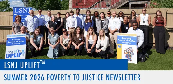 Summer 2026 Poverty to Justice newsletter image
