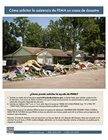 Solicitar asistencia a FEMA