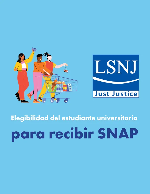 Elegibilidad del estudiante universitario para recibir SNAP
